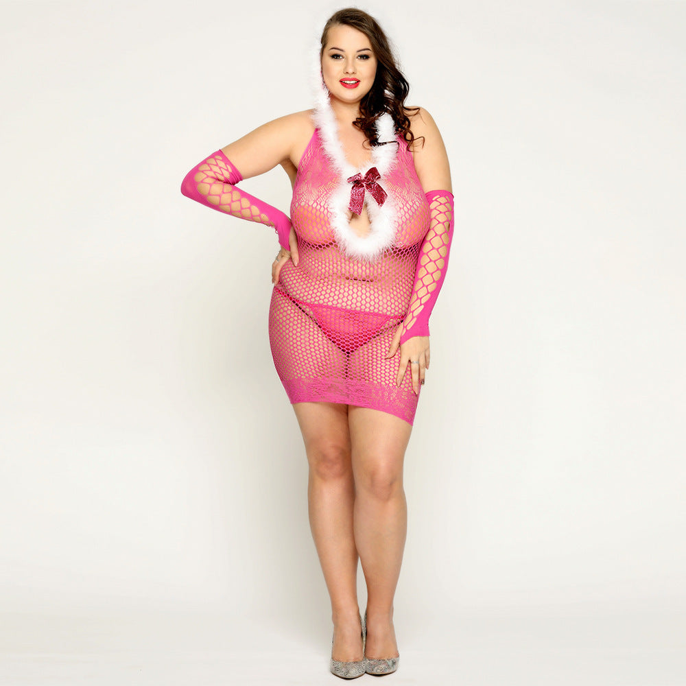 Plus Size Sexy Lingerie Christmas Cosplay - Mubimart -  