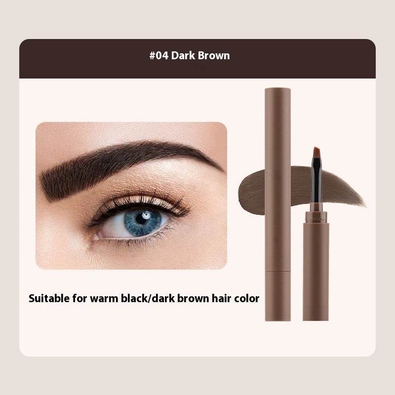 Shaping Natural Color Rendering Double-headed Eyebrow Cream - Mubimart