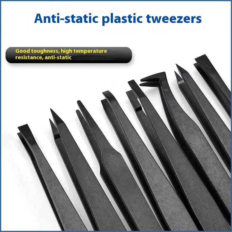 Fashion Anti-static Plastic ABS Tweezers Tool - Mubimart