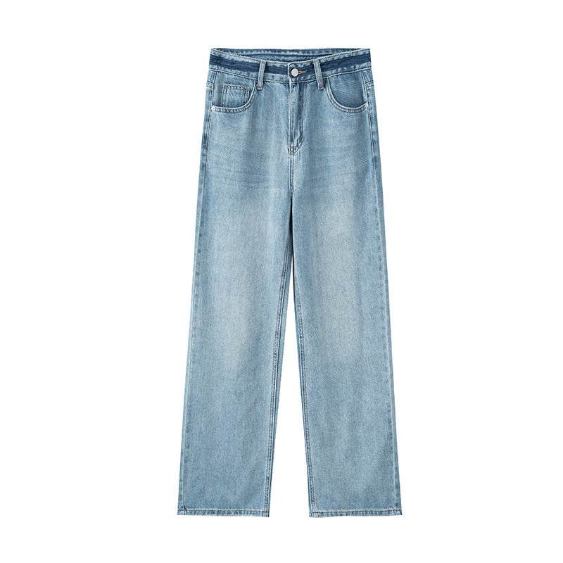 Fashionable Narrow Wide-leg Jeans For Women - Mubimart