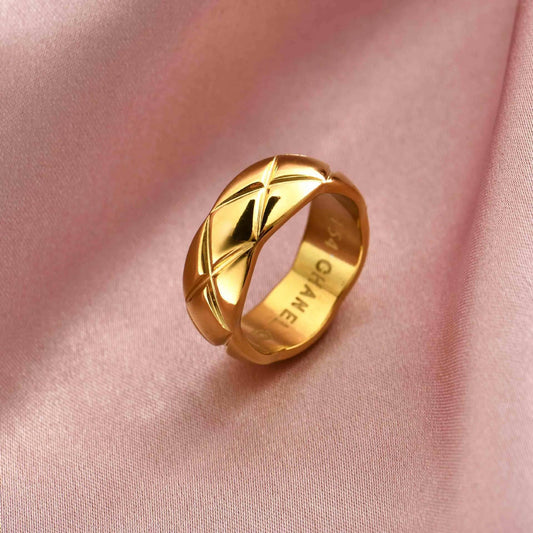 Titanium Steel Ring Men And Women Couple Jewelry - Mubimart