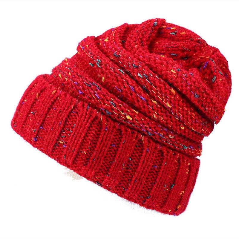 Knitted Woolen Hats For Men And Women In Winter - Mubimart