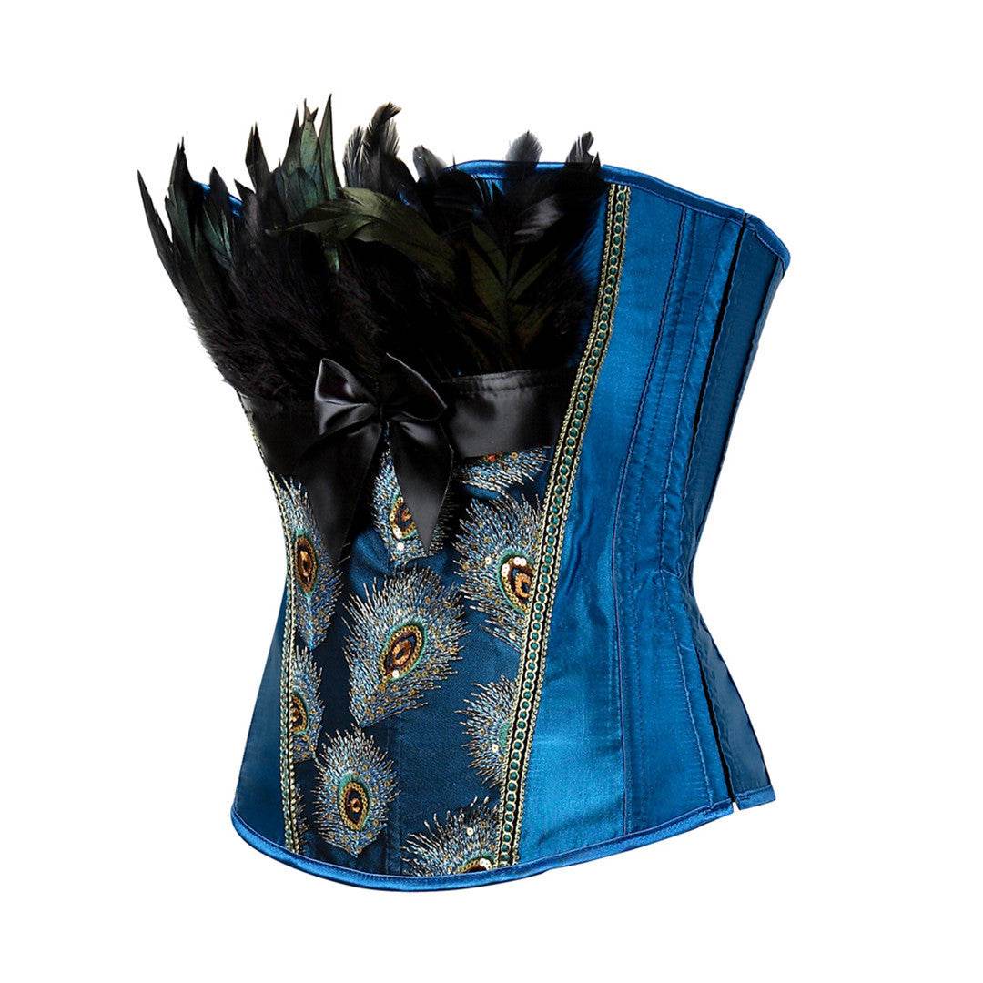 Women's Peacock Feather Fashion Shapewear - Mubimart
