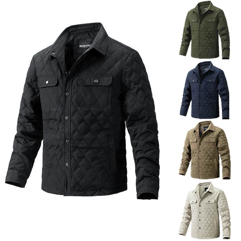 Men's Fashion Jacket Business Jacket Cotton Jacket - Mubimart