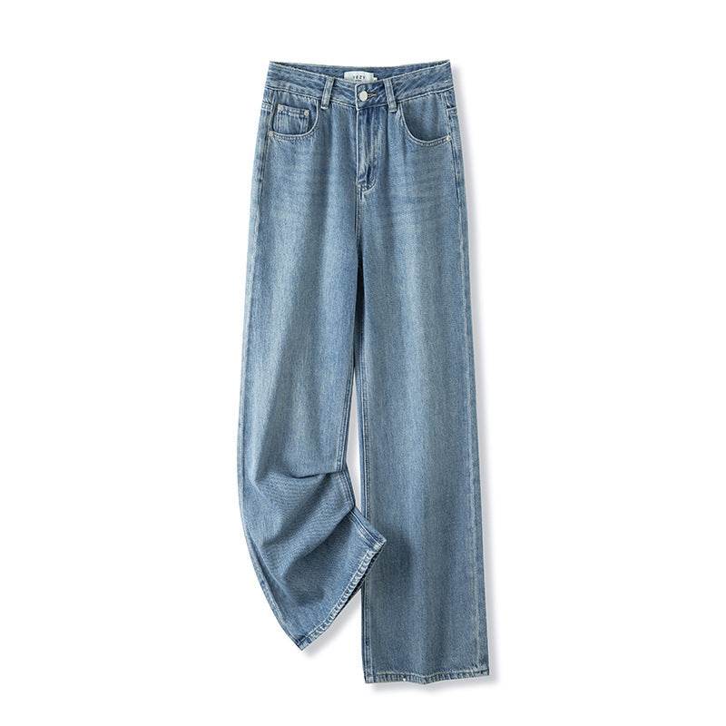 Fashion Personality Wide-leg Jeans Women - Mubimart