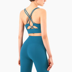 Underwear Shockproof Sports Bra - Mubimart -  