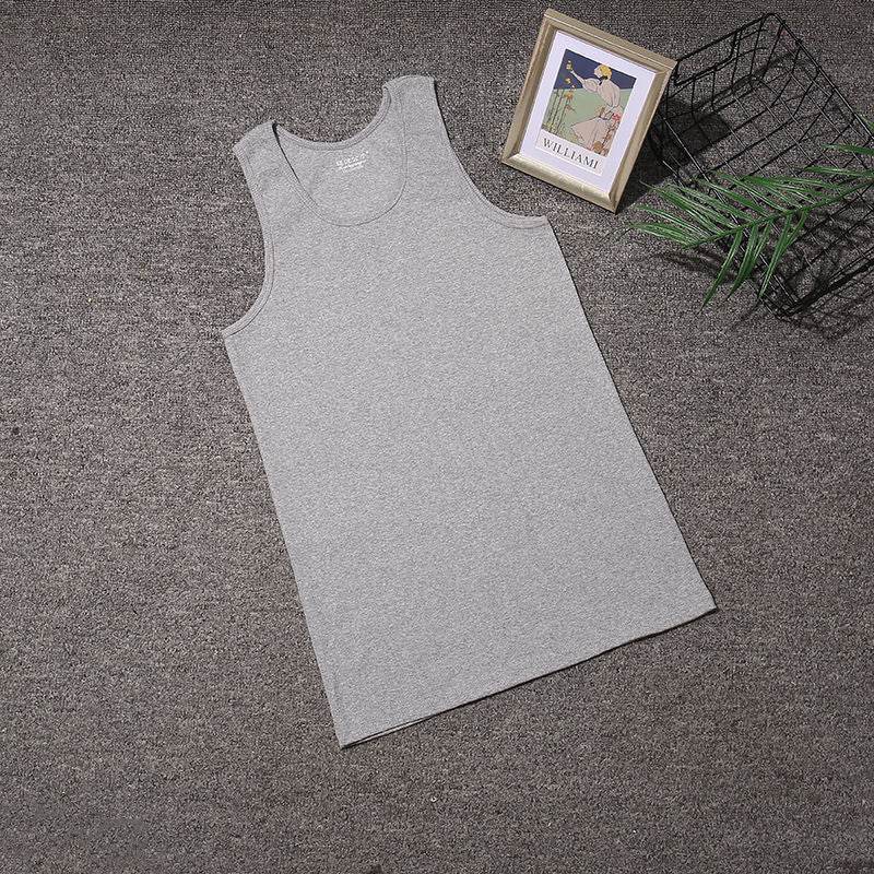 Men's Fashion Sleeveless Slim Fit Stretch Undershirt - Mubimart