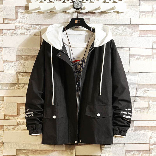 Loose Casual Plus Size Blouse For Young Students Coat - Mubimart