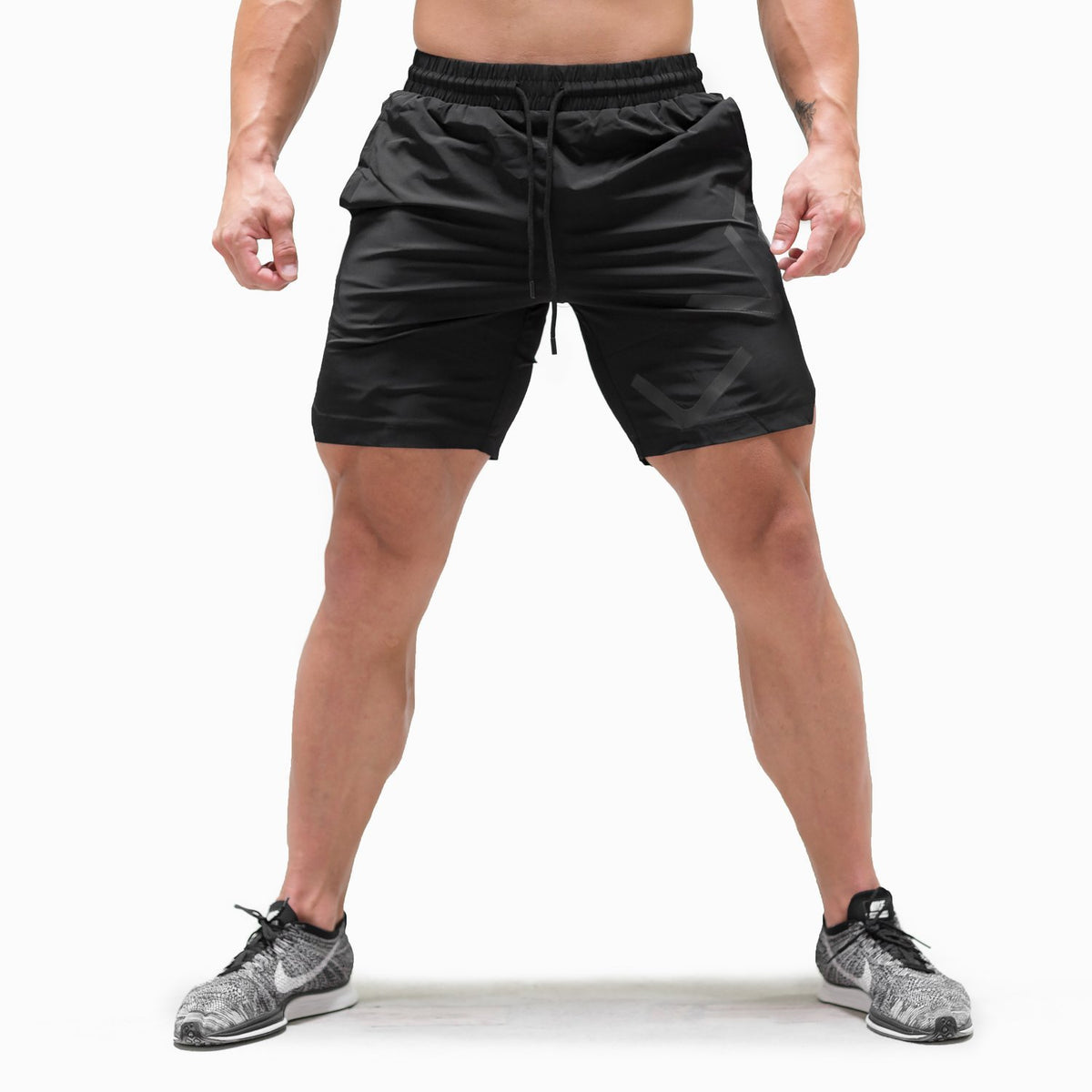 Men's Athleisure Cotton Stretch Workout Loose Shorts