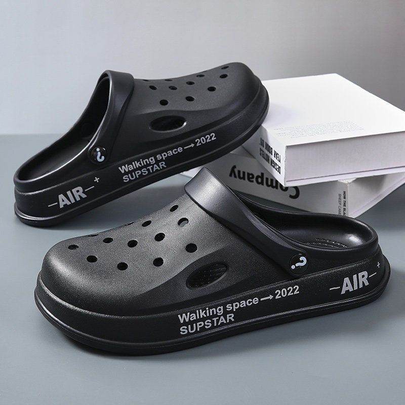 Astronaut Decor Slippers Summer Indoor Home Shoes Outdoor Garden Clogs Shoes - Mubimart