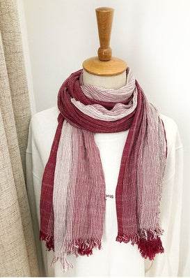 High Bufandas Mens Scarf Fashion Brand Striped Spring - Mubimart