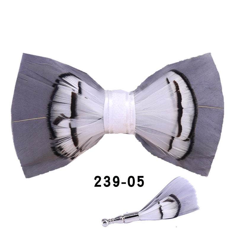 Men's Bow Tie Pink Bow Tie - Mubimart