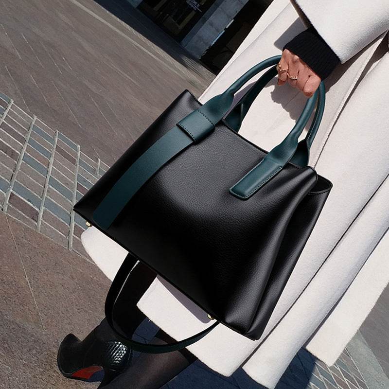 Autumn And Winter Tote Bag Women Large-capacity Handbag - Mubimart