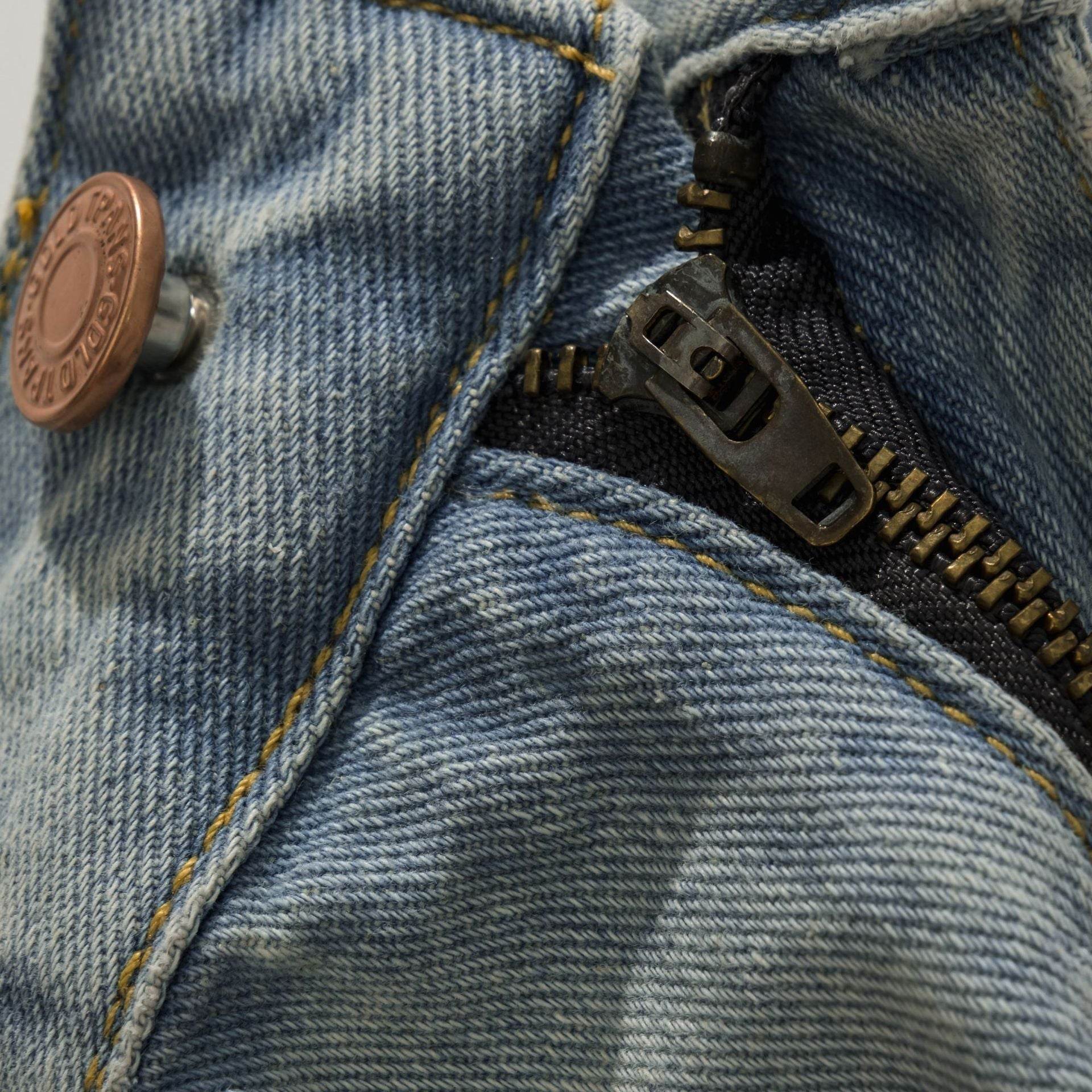 Ice Blue Jeans High Street Distressed Bootcut Trousers - Mubimart