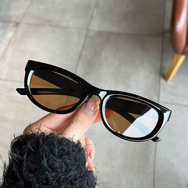 Retro Black Cat Eye UV Resistant Sunglasses - Mubimart