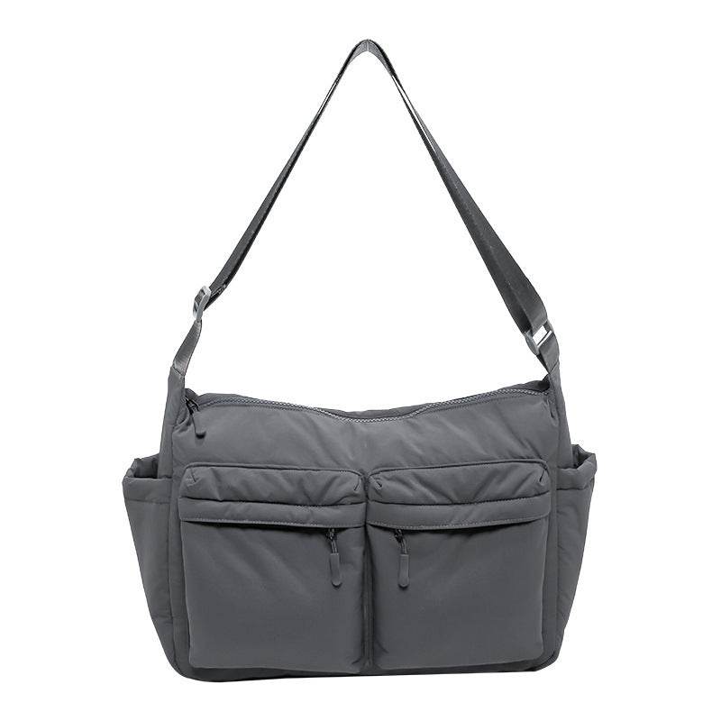 Large Capacity Cotton Jacket Casual Satchel - Mubimart