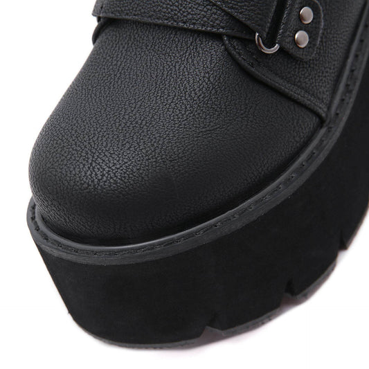 Women's Boots Amazon Thick Bottom Hot Chunky Heel High Heel Booties - Mubimart