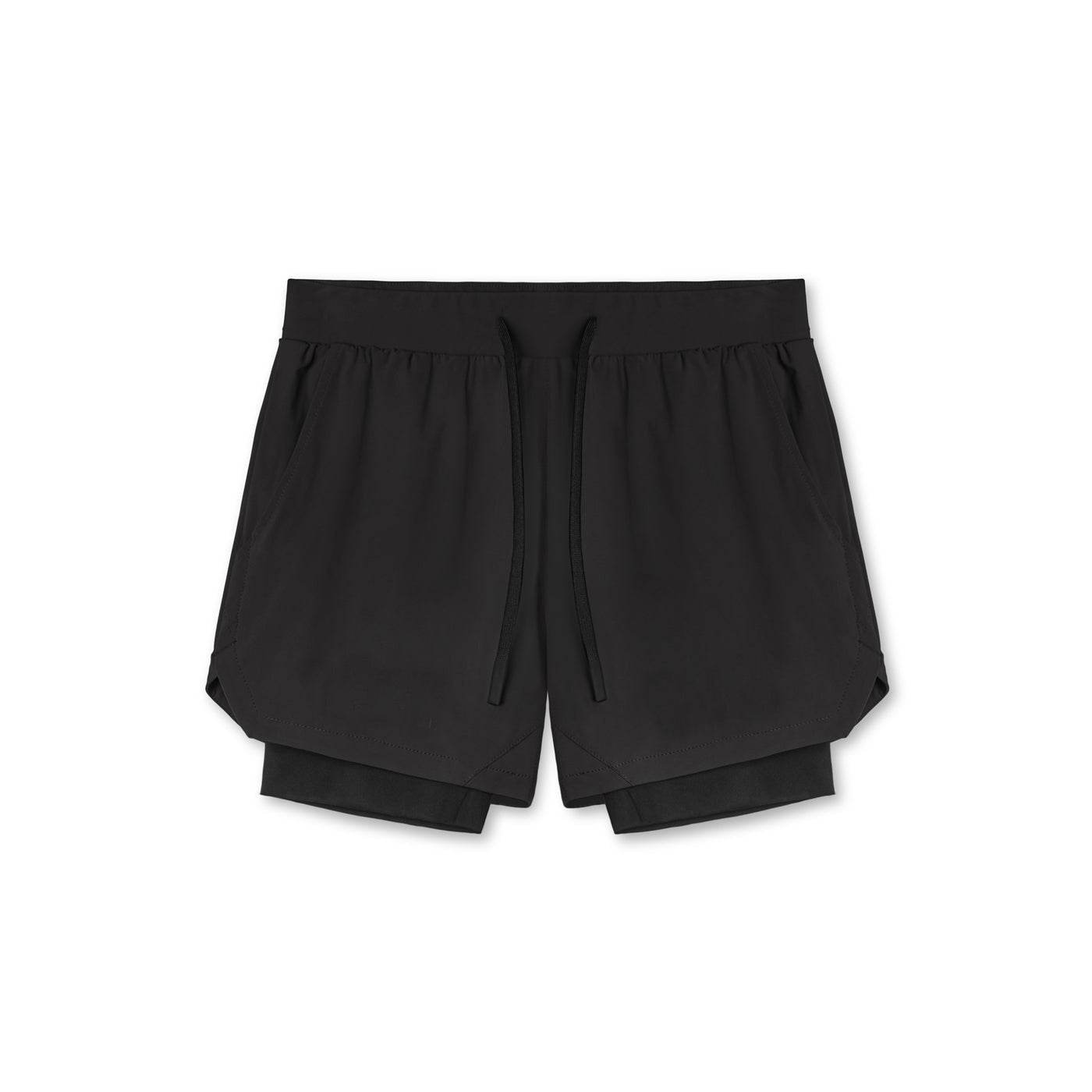 Workout Shorts Men's Nylon Running Training Elastic Quick-drying - Mubimart