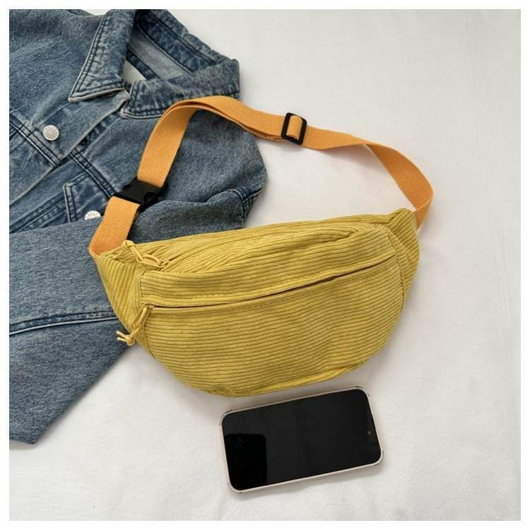 Canvas Casual Bag For Women New Fashion Messenger Bag - Mubimart