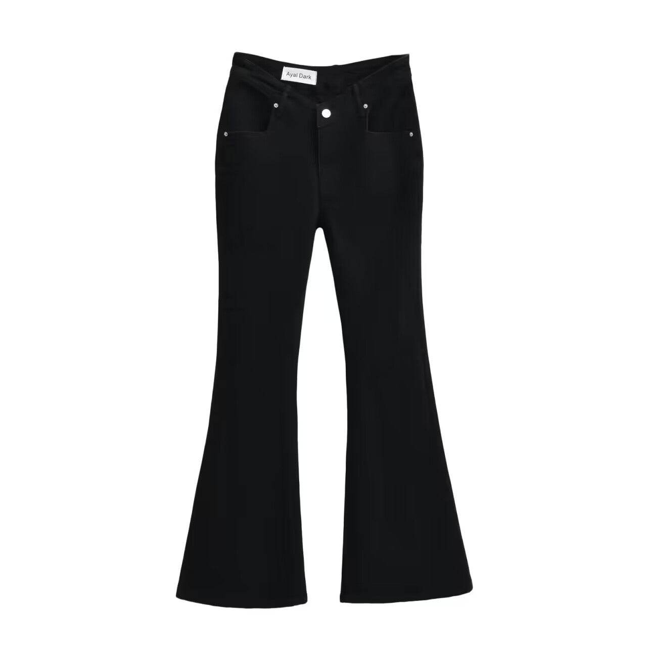 Fuli Washed Nostalgic Skinny Jeans For Women - Mubimart