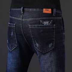 Neue Slim Fit Stretch-Freizeitjeans für Herren