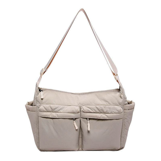 Large Capacity Cotton Jacket Casual Satchel - Mubimart
