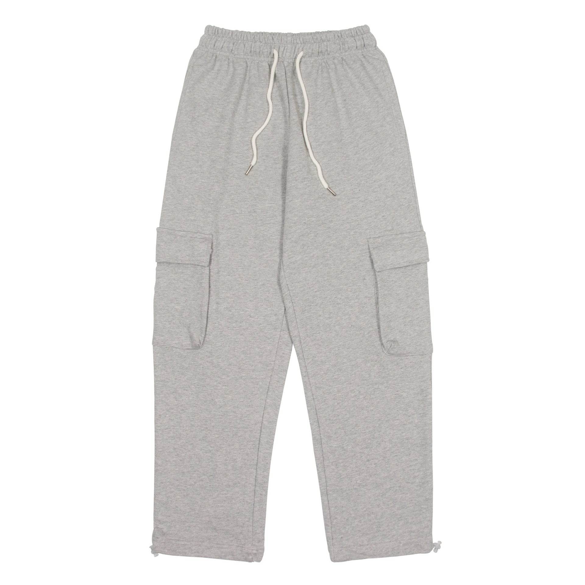 Men's Straight Loose Double Pocket Sweatpants - Mubimart