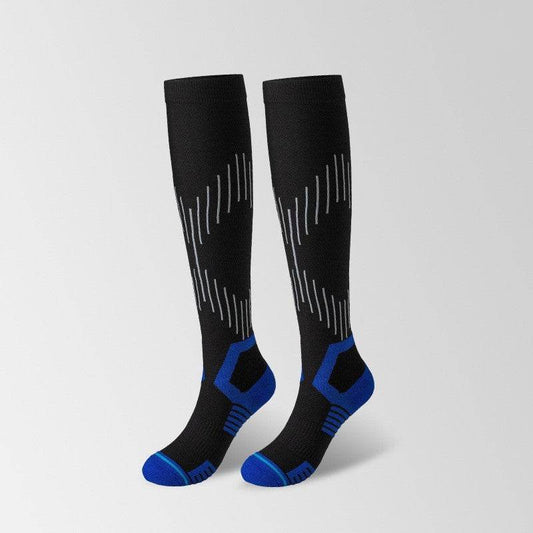 Men's Long-barreled Compression Stockings Professional Thickening Athletic Socks - Mubimart