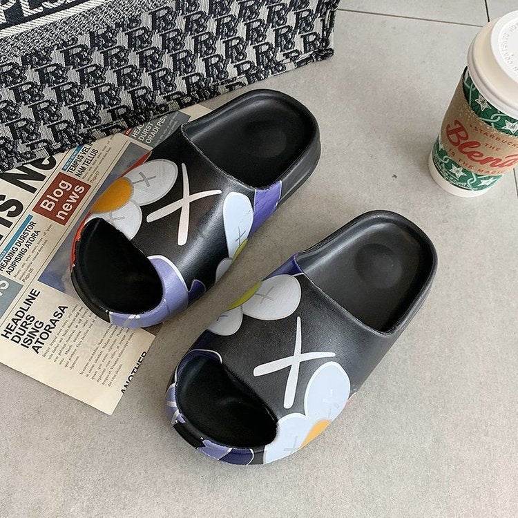 Casual Flip Flops Couple Sandals For Men And Women - Mubimart