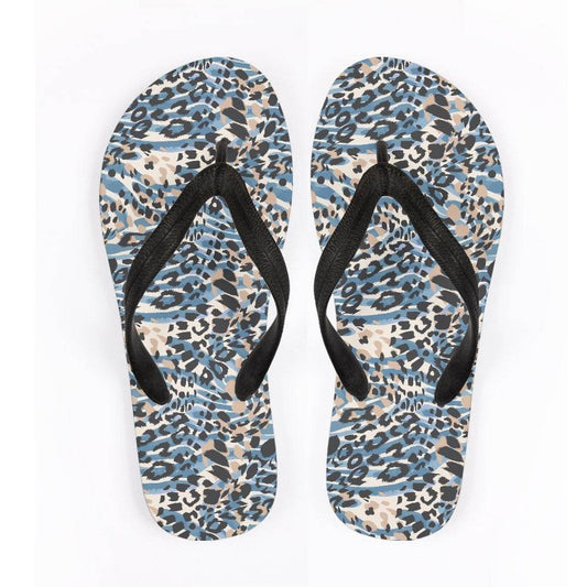 Flip Flops Animal Texture Outdoor Beach Leisure Flip-flops - Mubimart