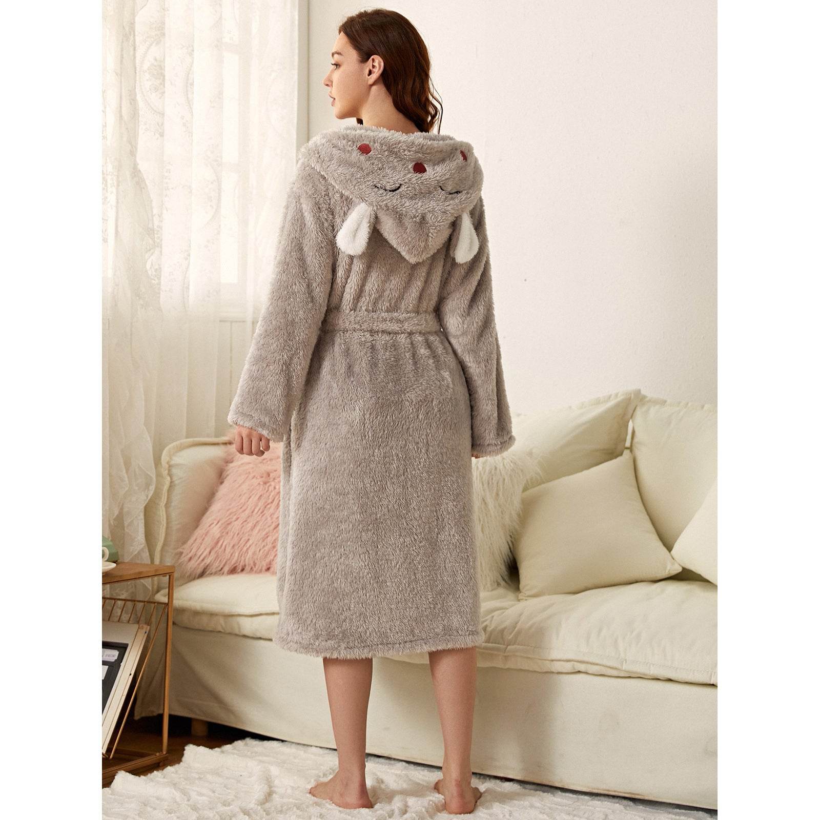 New Women's Embroidered Nightgown - Mubimart