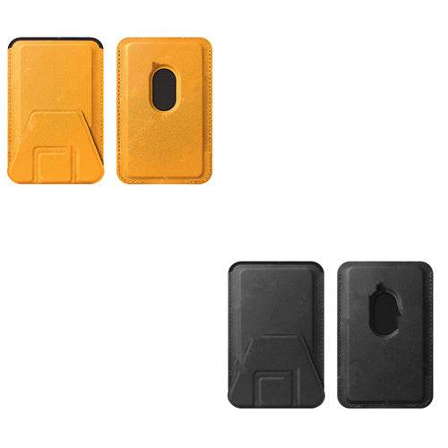 Mobile Phone Holder Card Holder Folding Card Holder Card Sticker Multifunctional Magnetic Card Holder - Mubimart