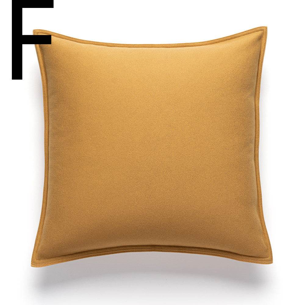 Scandinavian Style Ins Office Lumbar Support Pillowcase Lumbar Pillow - Mubimart