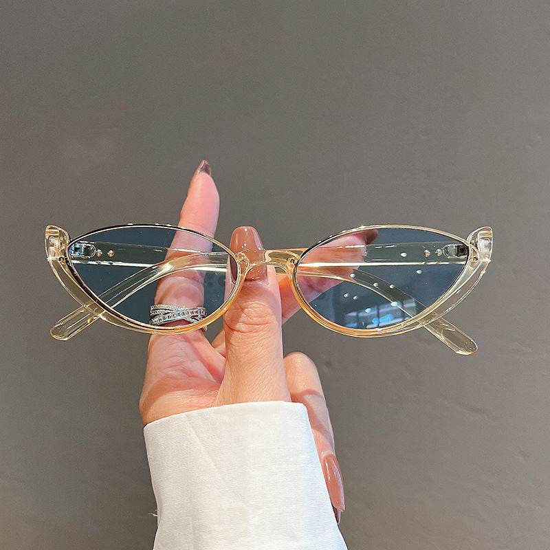 Cat Eye Sunglasses Women European And American Fashion Trending - Mubimart