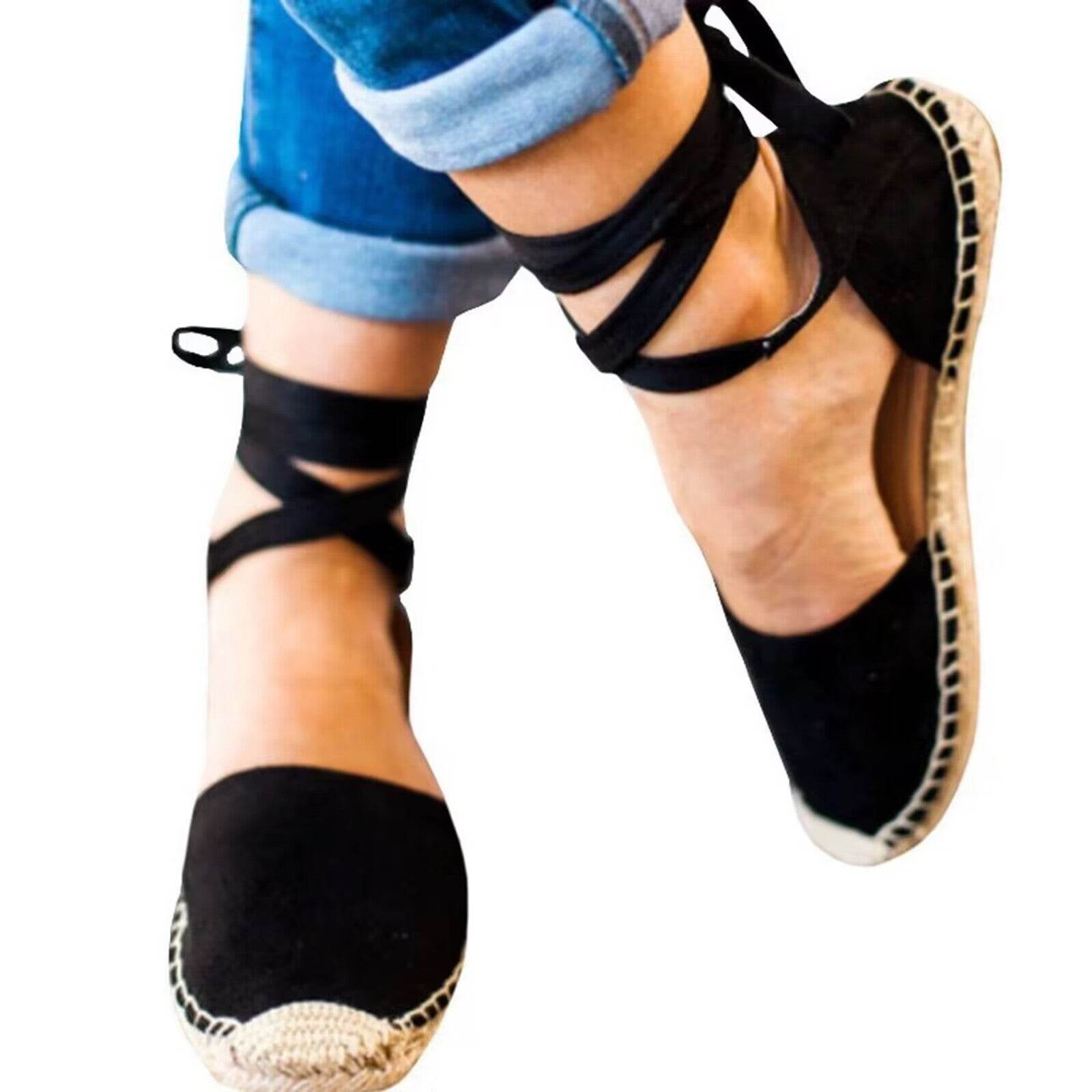 Casual Sandals Flat Strap Women's Sandals - Mubimart