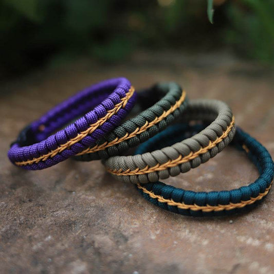 Handwoven Outdoor Sports Bracelet For Men - Mubimart