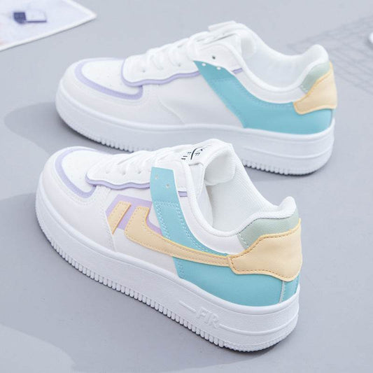 Summer Sneakers White Tennis Women Shoes - Mubimart