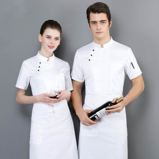 Summer Breathable Short Sleeves For Work Clothes - Mubimart