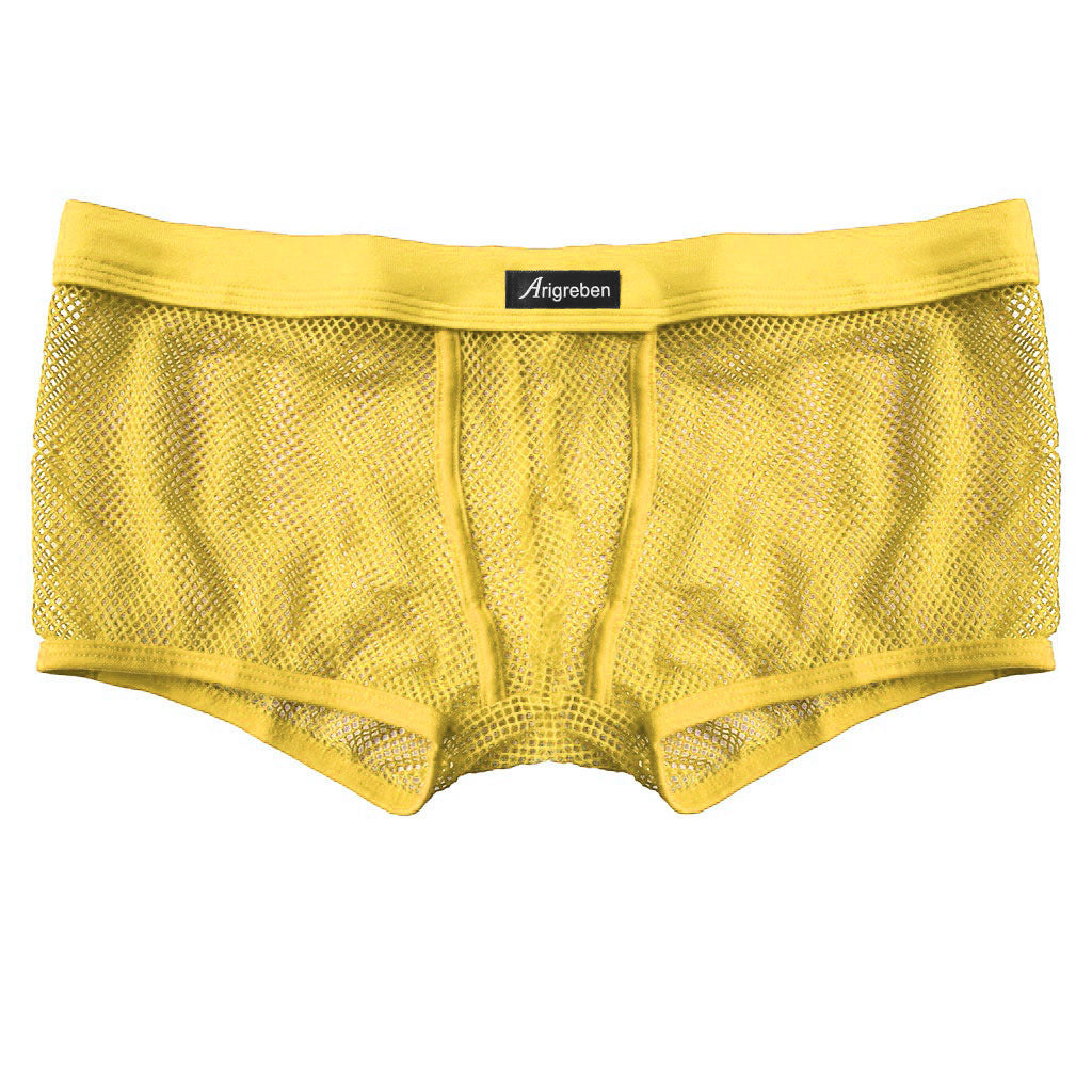 Ademende boxershorts van mesh voor heren