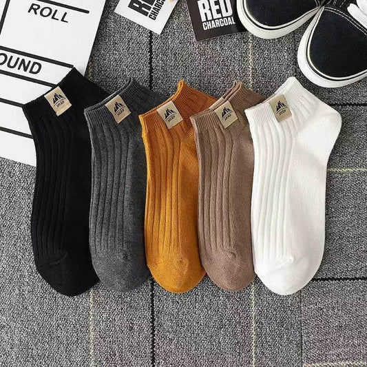 Summer Thin And All-matching Socks Polyester Cotton Low Top - Mubimart