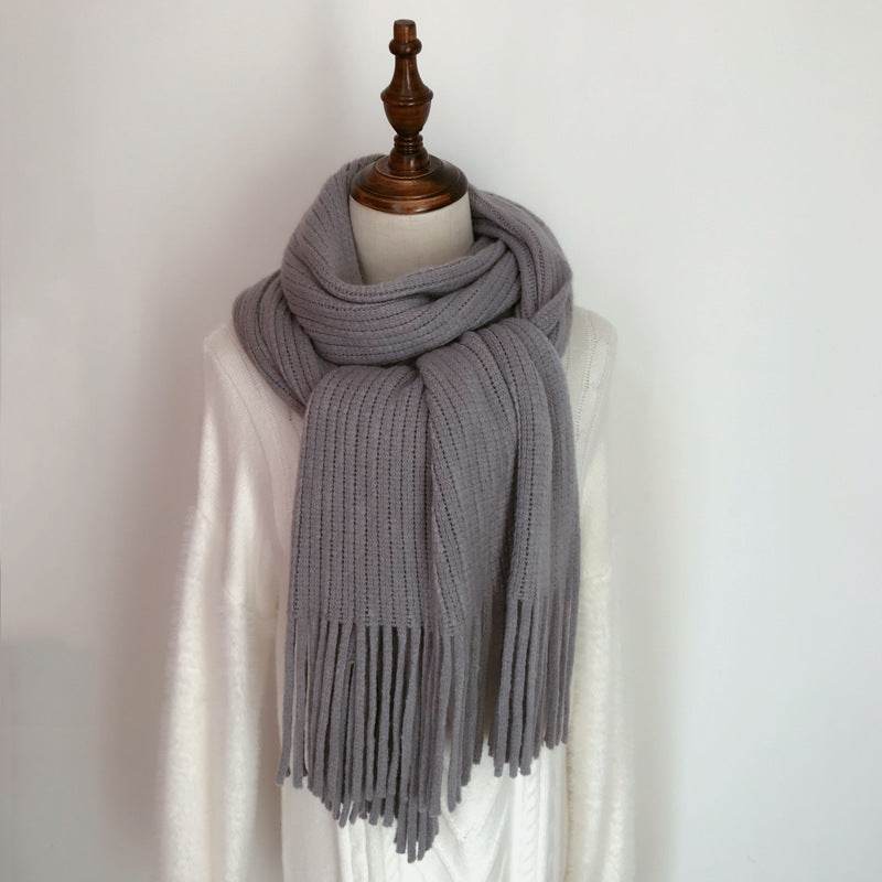 Winter Versatile Students Thickened Warm Scarves - Mubimart