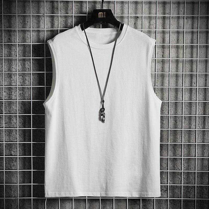 Summer Men's Vest Sports Fitness Undershirt - Mubimart