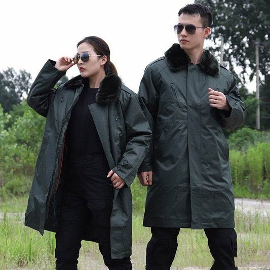 Army Cotton-padded Coat Men And Women Winter - Mubimart