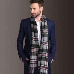 New Europe Fashion Shawl Scarves Men Winter Warm Tartan