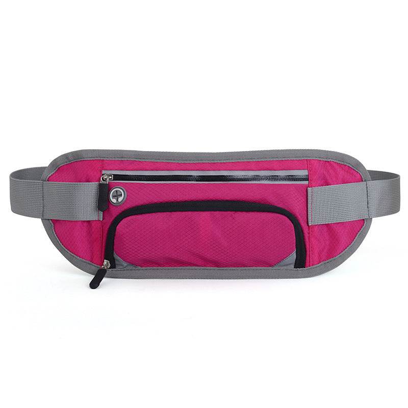 Running Waist Belt Bag Marathon With Water Bottle For 4.8-6.6 Inch Phone Sports Trail Running Bag Men Women Fanny Pack - Mubimart