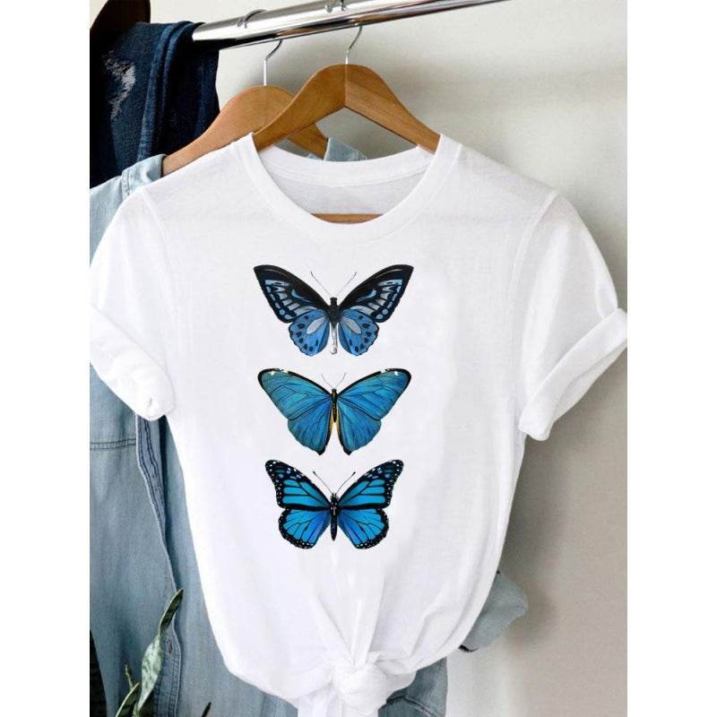 Women's Plus Size Short-sleeved T-shirt - Mubimart