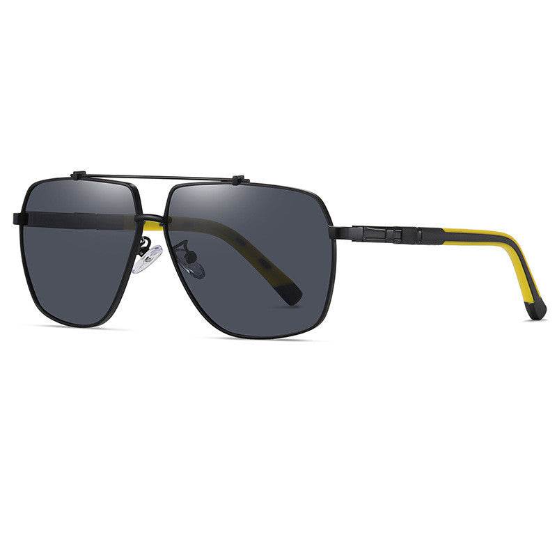 Men's Polarized Sunglasses Fashion Square Sunglasses - Mubimart