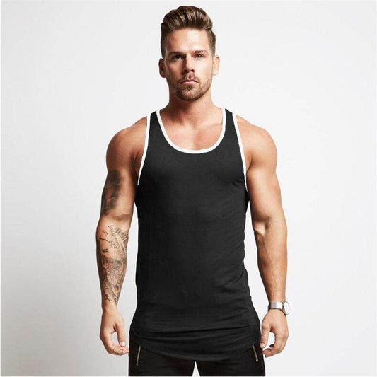 Men's Fashion Casual Fitness Undershirt Sports Bottoming Shirt - Mubimart