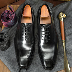 Casual Oxford Leather Shoes Korean Leather Men's Shoes