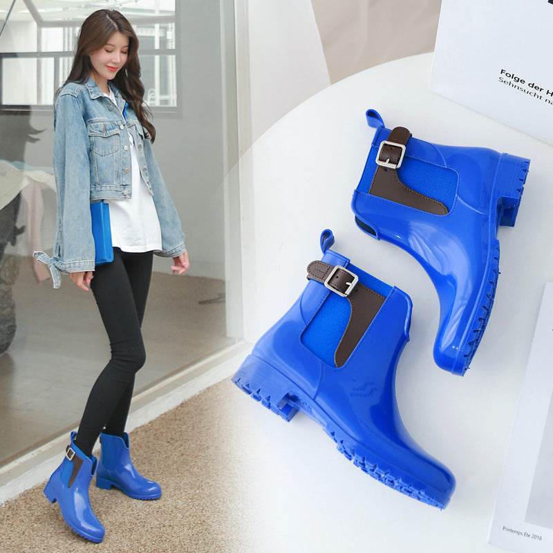 Fashion Water Shoes Low Top Rubber - Mubimart